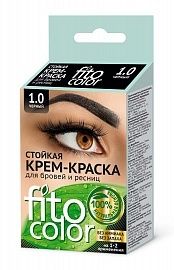 FITOcosmetics Persistent cream-color BLACK for eyebrows and eyelashes (2prim) 2x2ml, Fitocolor